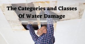water damage categories
