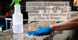 cleaning and disinfecting your home