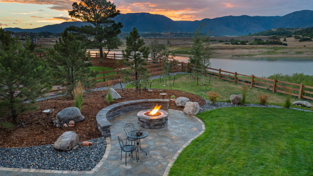 outdoor gas fire pit
